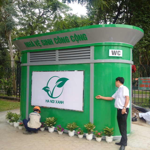 Lĩnh vực xây dựng các điểm vệ sinh công cộng nội đô